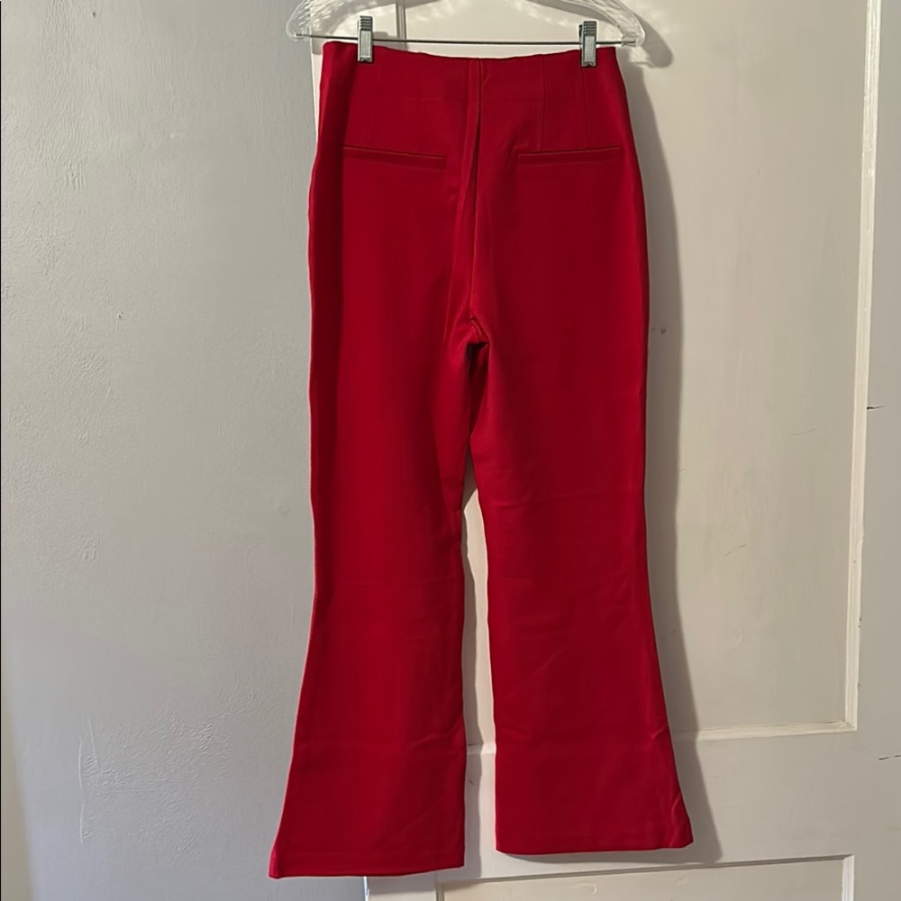 Rachel Zoe Wide Flare Leg Pants, Size 4 - Picture 6 of 10